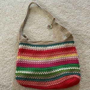 SAK CROCHET LIMITED EDITION RAINBOW PURSE
